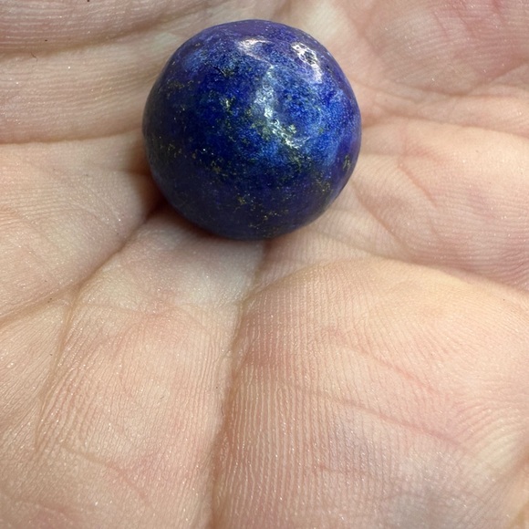 Natural Lapis Lazuli Crystal Ball Sphere 15mm 6.2 Grams - Picture 2 of 2